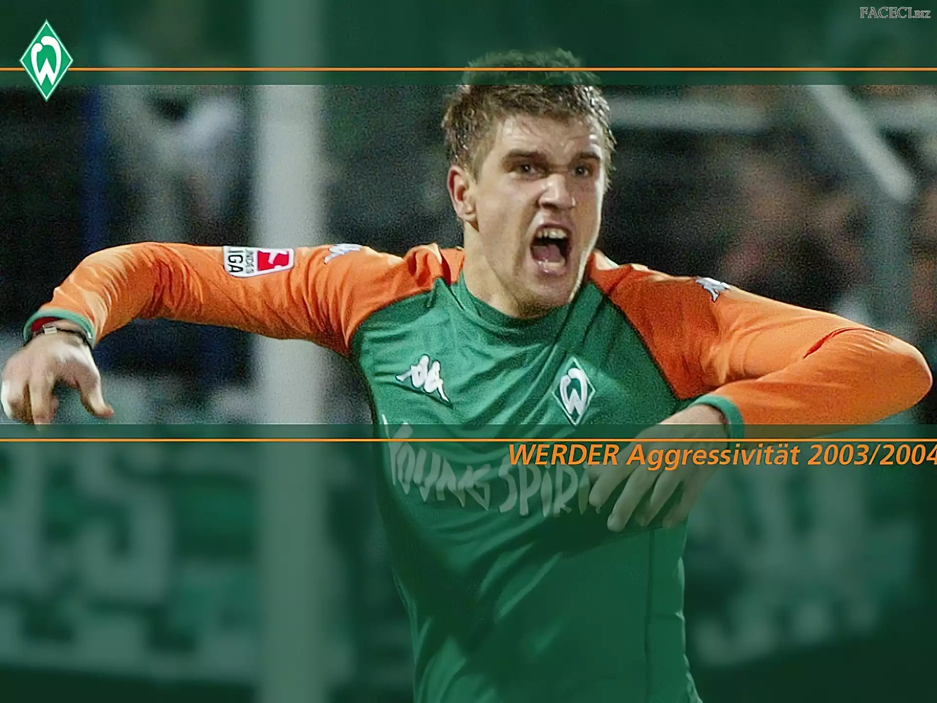 Piłka nożna, Werder Aggressivitat